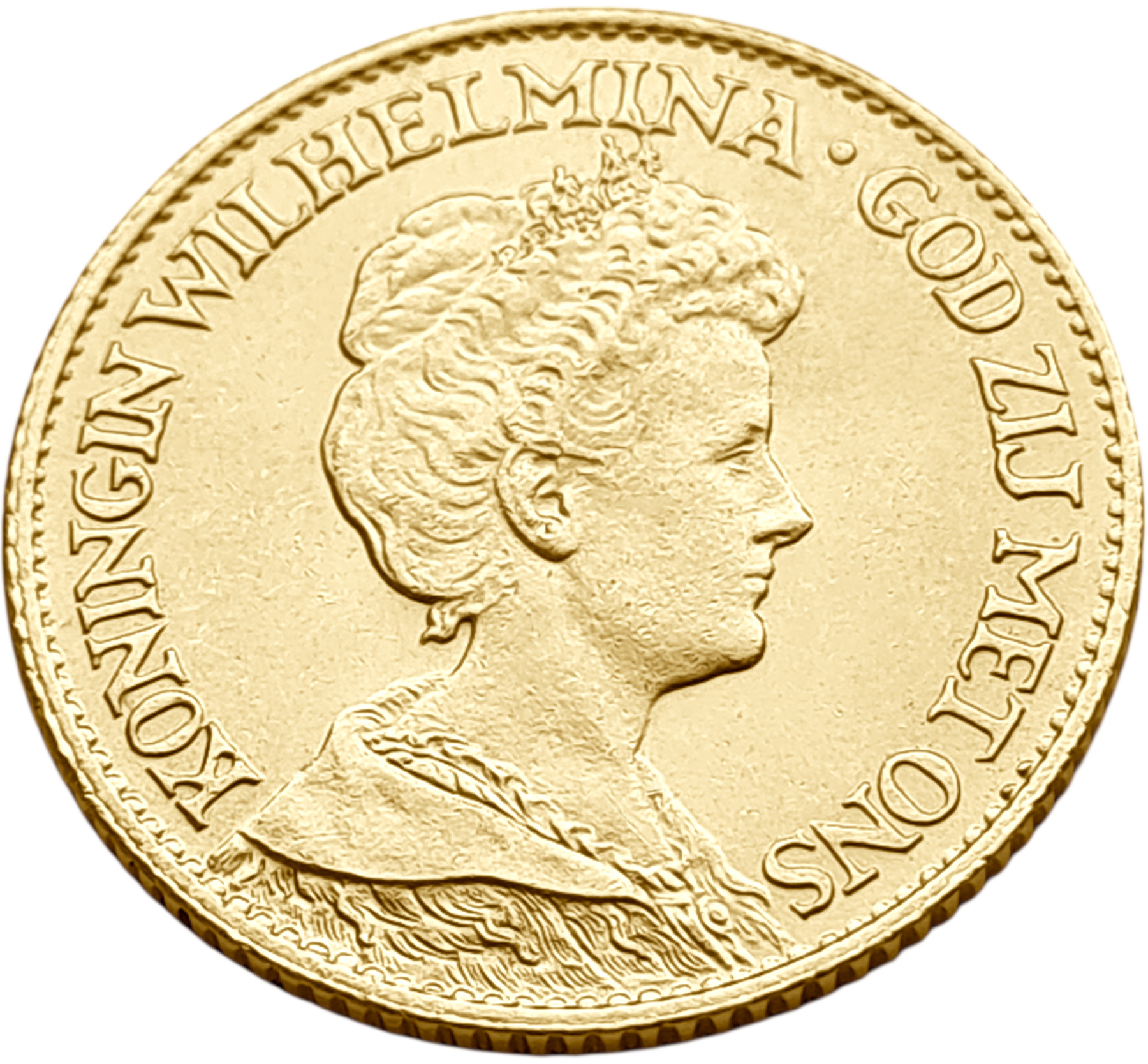 картинка Нидерланды. 10 Гульденов 1917 г. Золото. 6.729 г*0.900 0.1947 oz. от магазина Одежда+