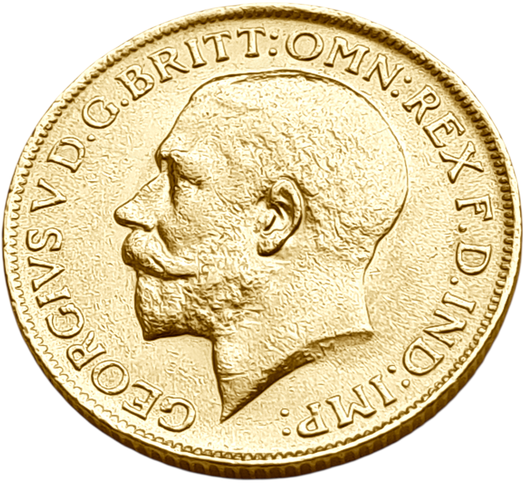 картинка Великобритания. 1 Соверен 1912 г. Золото. 7.99 г*0.917 0.2355 oz. от магазина Одежда+