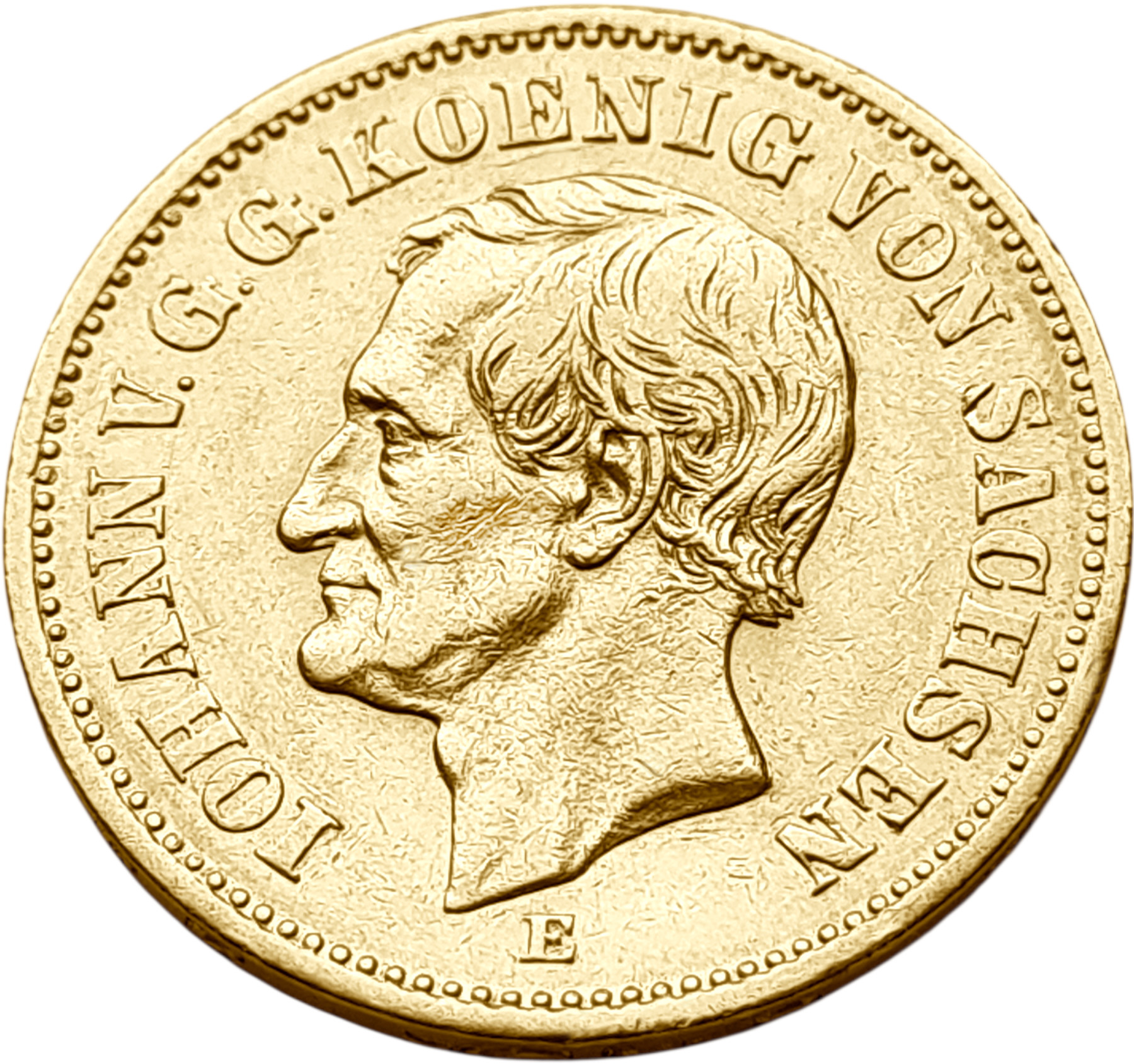 картинка Саксония. 20 Марок 1873 г. Золото. 7.965 г*0.900 0.2305 oz. от магазина Одежда+