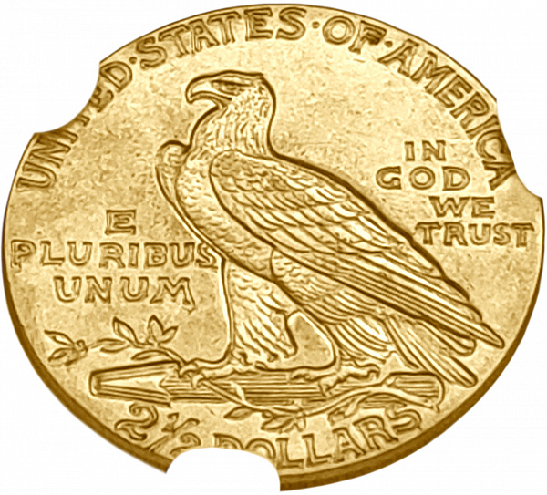 картинка США. 2 1/2 Доллара 1928 г. Золото. 4.18 г*0.900 0.121 oz. СЛАБ NGC MS 62! от магазина Одежда+ 2