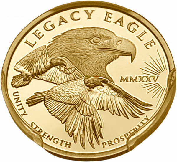 картинка Острова Кука. 20 Долларов 2025 г. Золото. 3.11 г*0.9999 0.1 oz. СЛАБ PCGS PR 70 DCAM! от магазина Одежда+