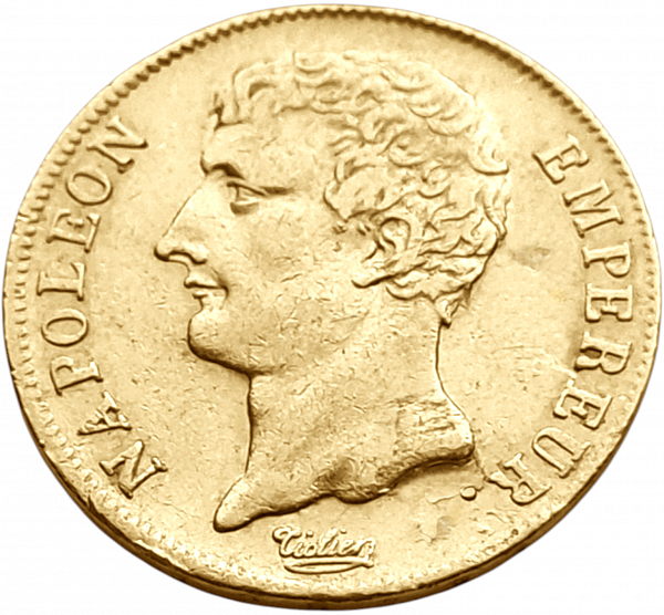 картинка Франция. 20 Франков 1803 (AN 12) г. Золото 6.4516 г*0.900 0.1867 oz. от магазина Одежда+